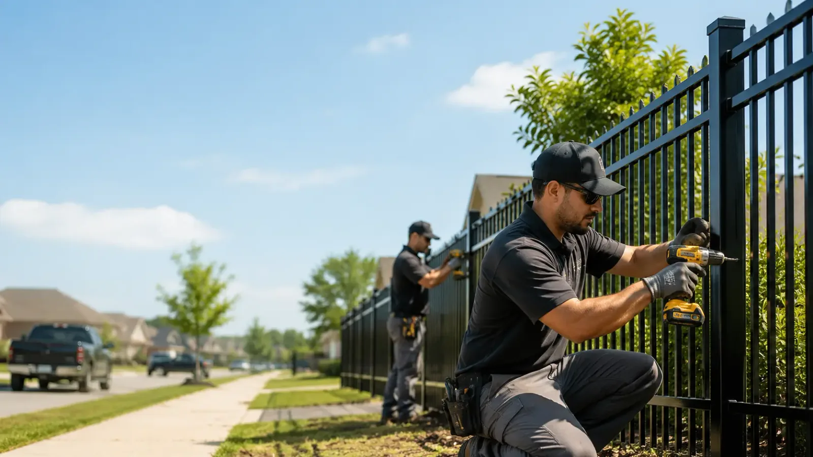 Metal Fence Installation in Cross, SC